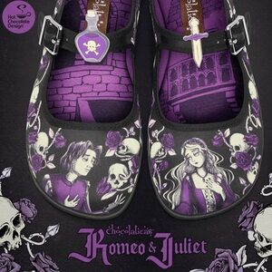 Romeo and Juliet flat Mary Jane’s by Hot chocolate designs Chocolaticas.